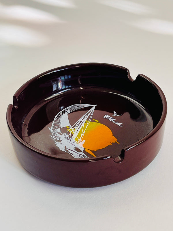 1970s Ceramic Florida Ashtray