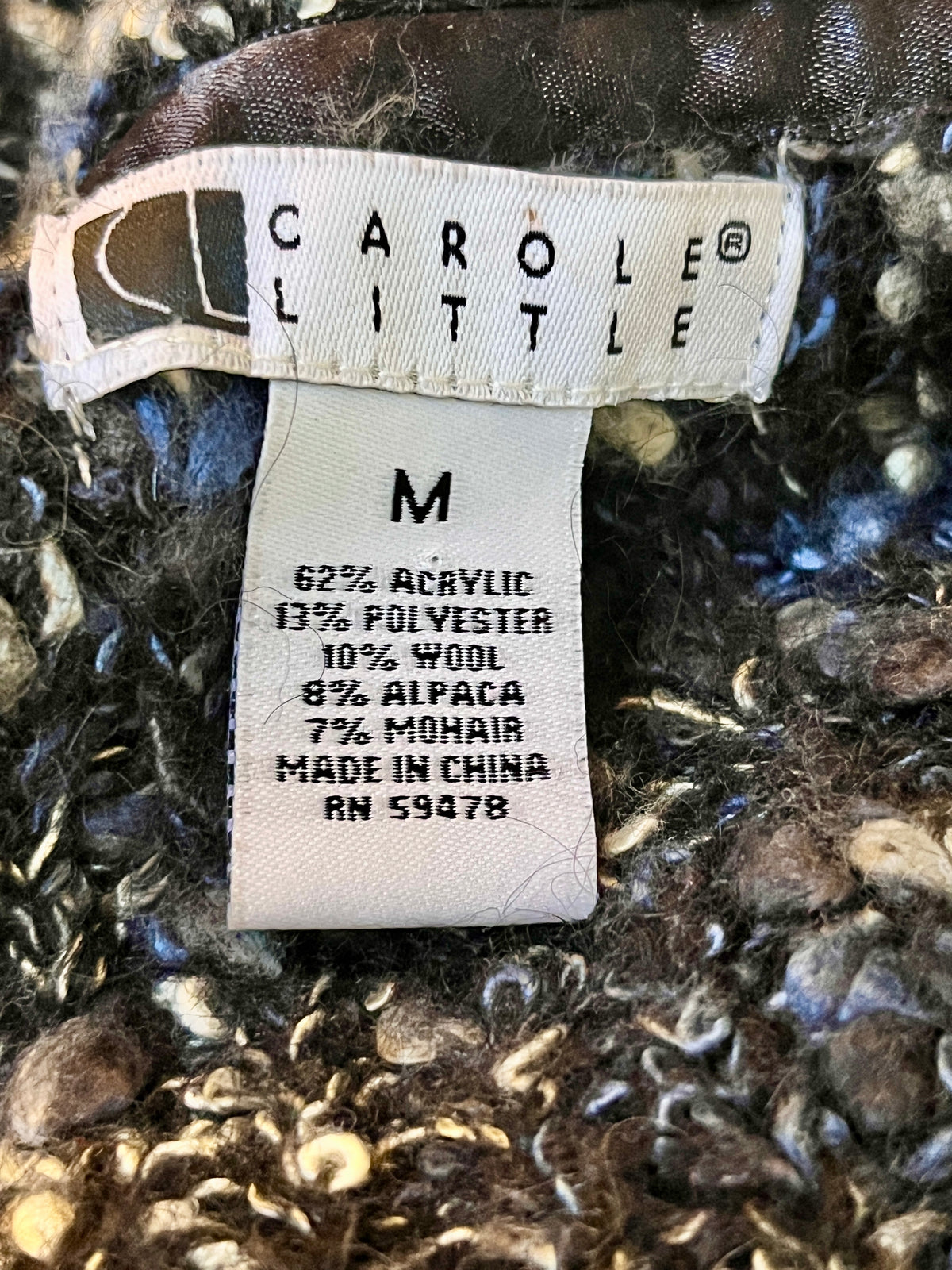 Vintage Carole Little Cardigan Sweater