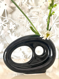 Vintage MCM Japanese Modernist Ikebana Vase by Toyo