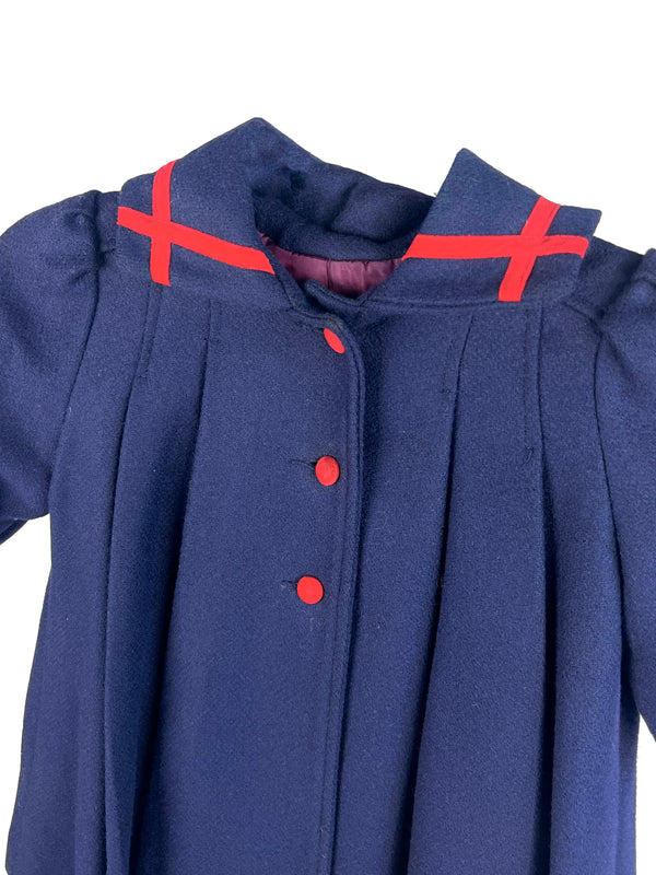 Vintage 1970s Rothschild Wool Girl’s Coat