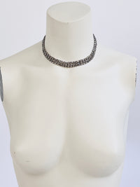 Vintage Rhinestone Choker Necklace