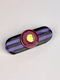 Postmodern Ceramic Brooch