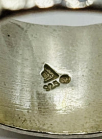 Vintage Textured Sterling Band