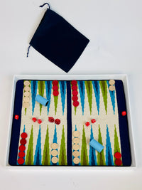 Jonathan Adler Needlepoint Backgammon Board