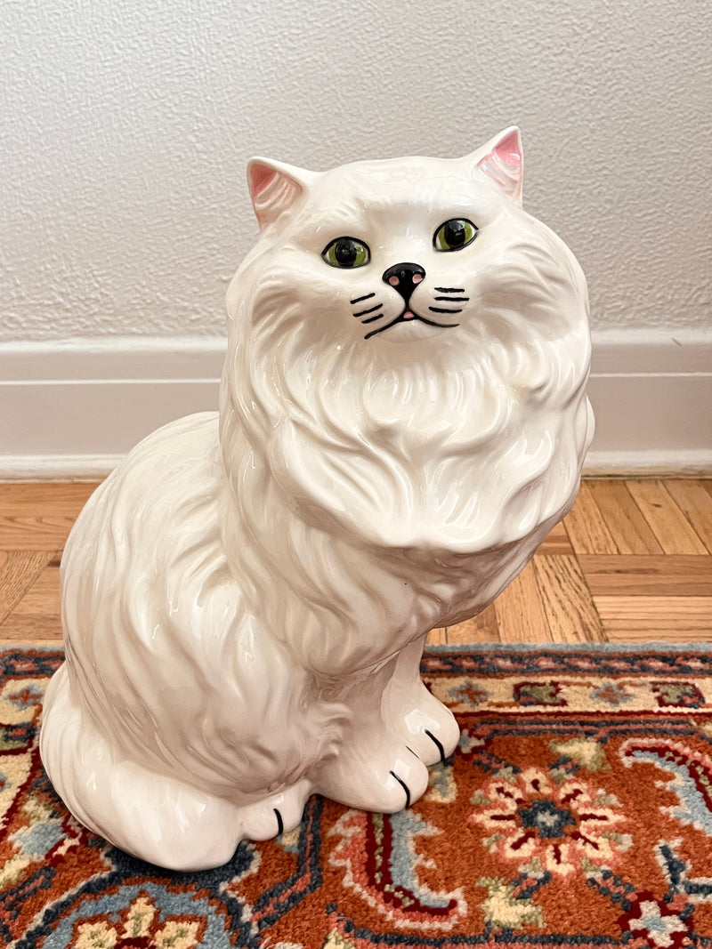 Vintage Ceramic Persian Cat