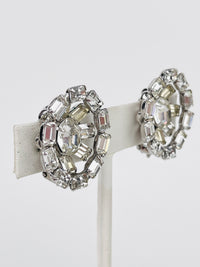 Vintage Rhinestone Earrings