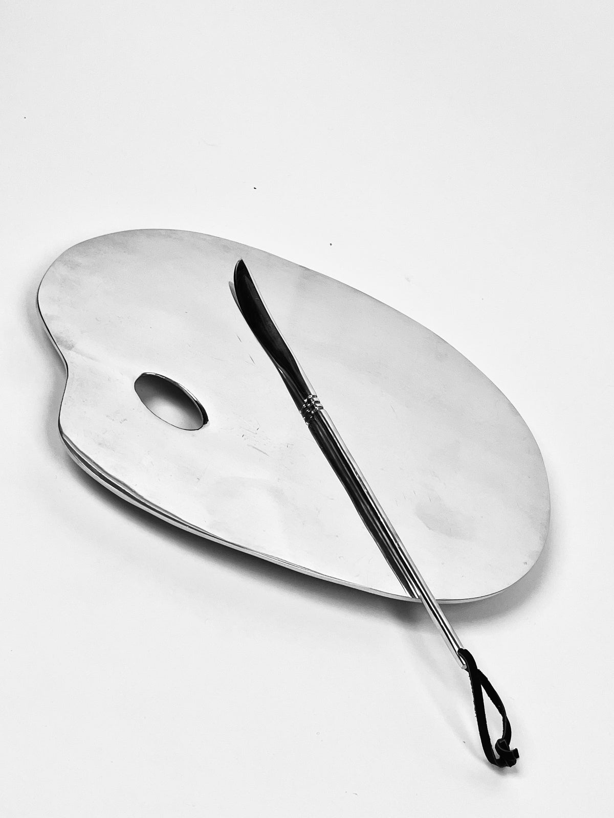 Artist Palette Cheese Board & Knife by Nima Oberoi-Lunares