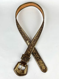 Vintage Carlos Falchi Leather Belt