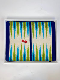 Jonathan Adler Needlepoint Backgammon Board