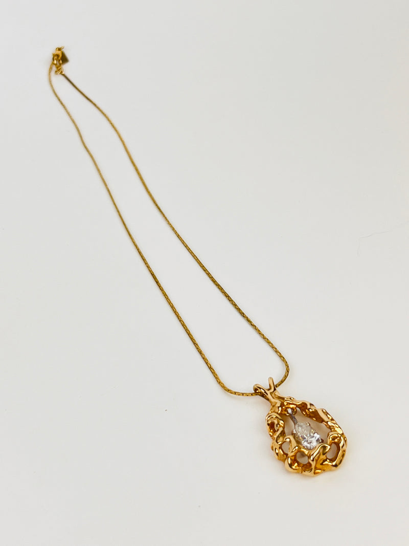 Vintage Rhinestone Necklace