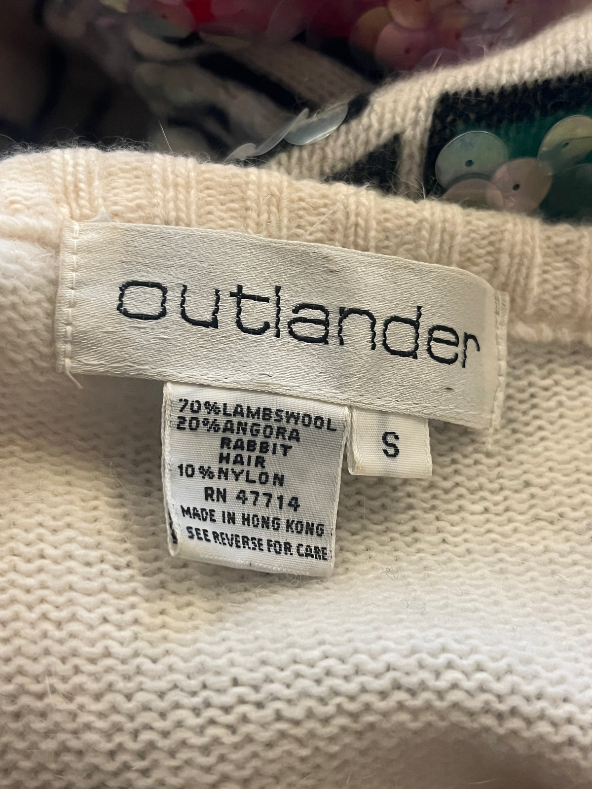 Vintage Angora & Wool Sweater Dress