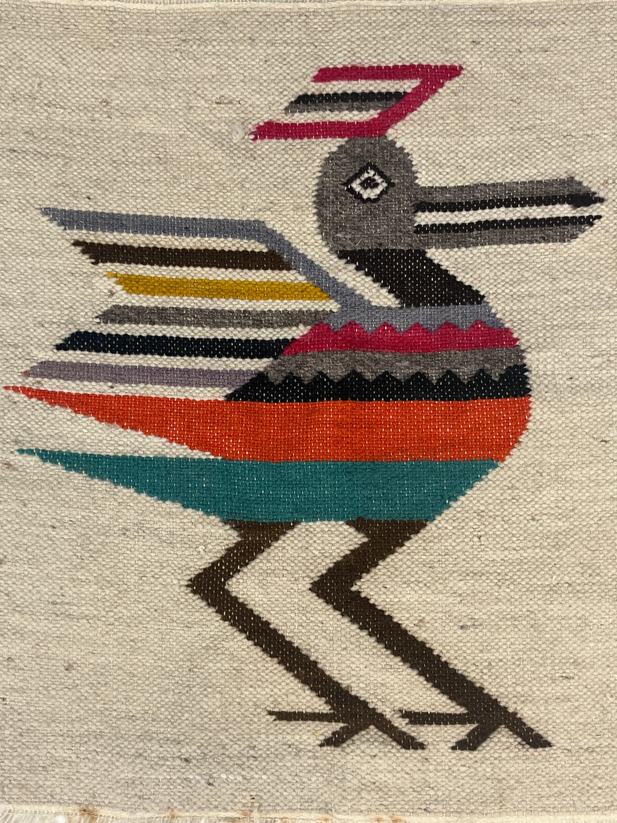 Vintage 1960s South American Textile Art