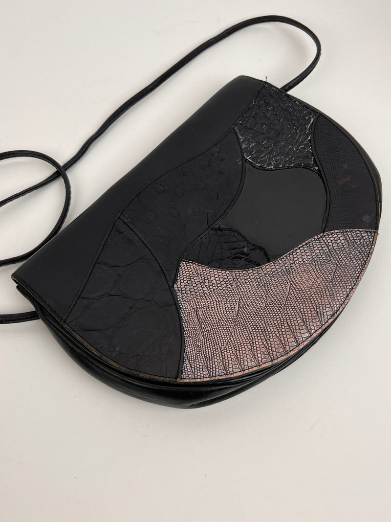 Vintage Embossed Leather Purse