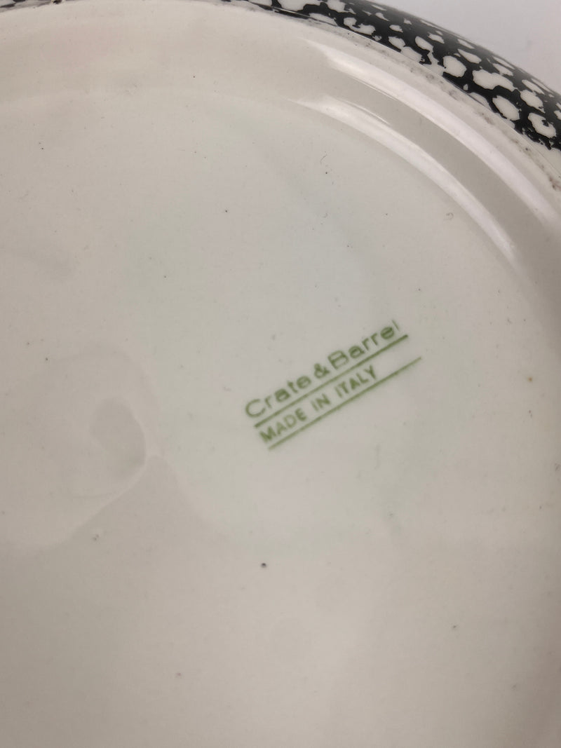 Vintage Ceramic Pasta Bowl