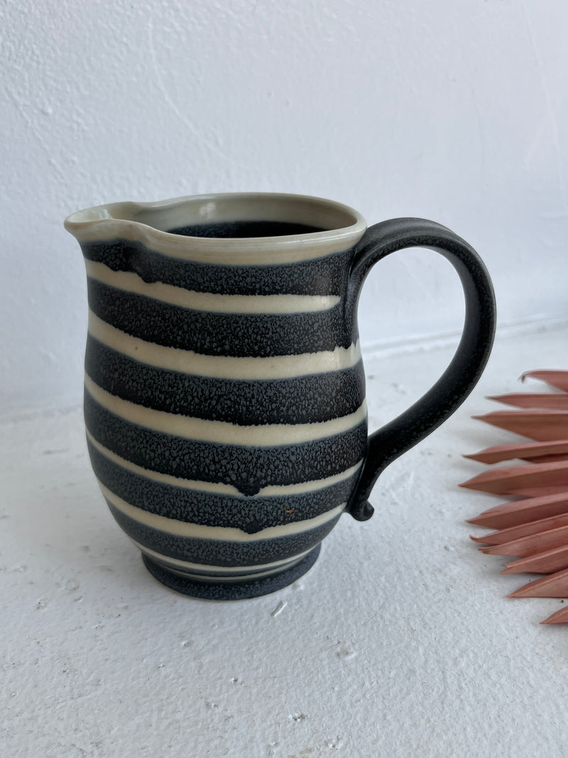 Porcelain Stripe Vessel