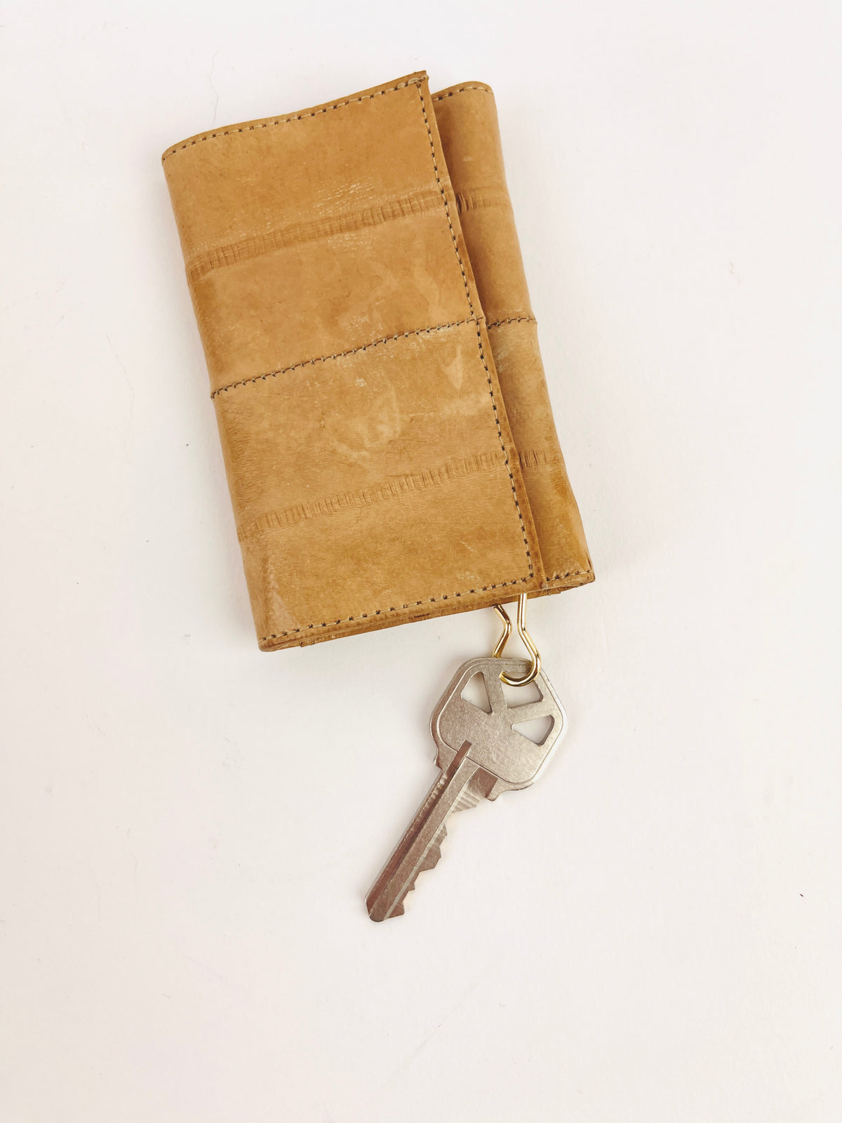 Vintage Eel Skin Key Holder