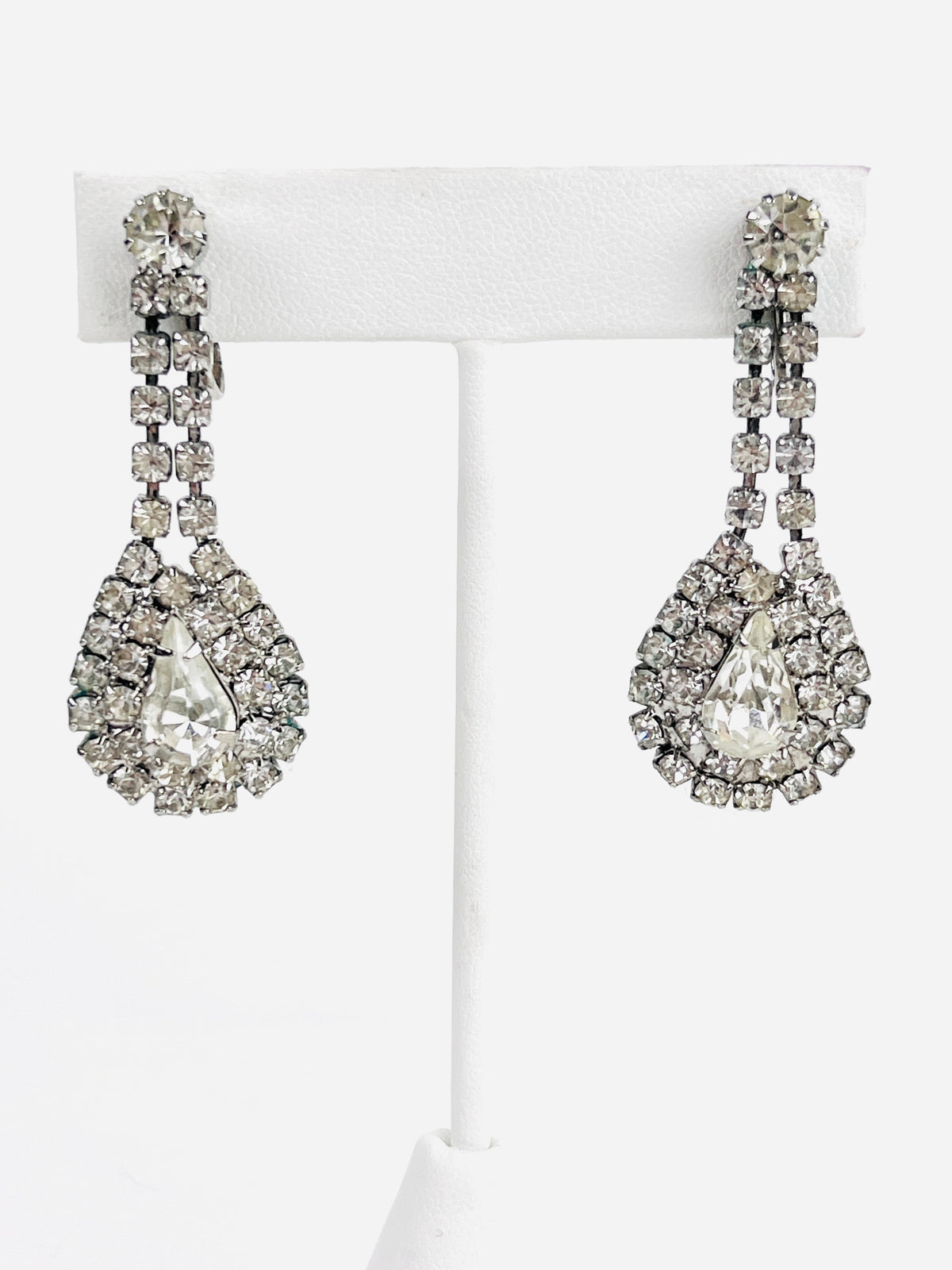 Vintage Rhinestone Earrings