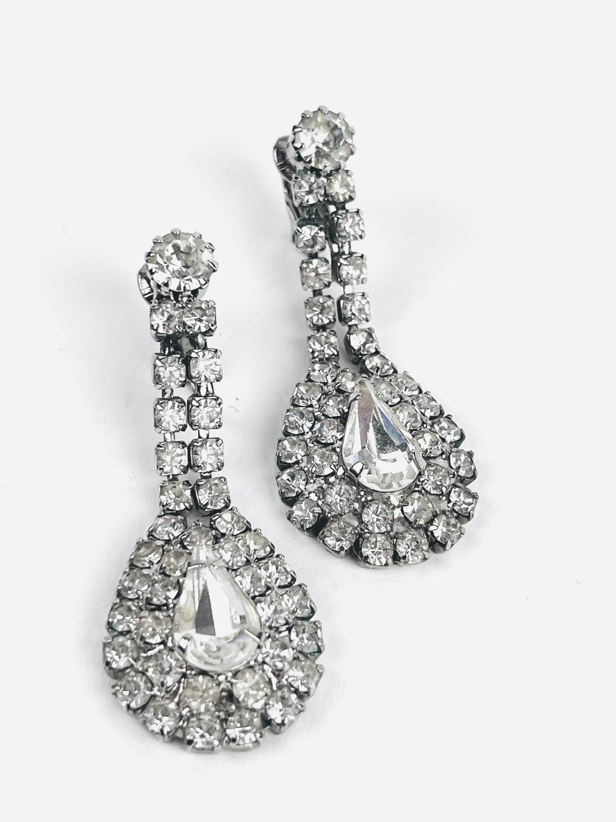 Vintage Rhinestone Earrings