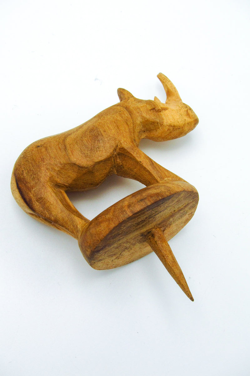 Vintage Hand-Carved Cake Decorations