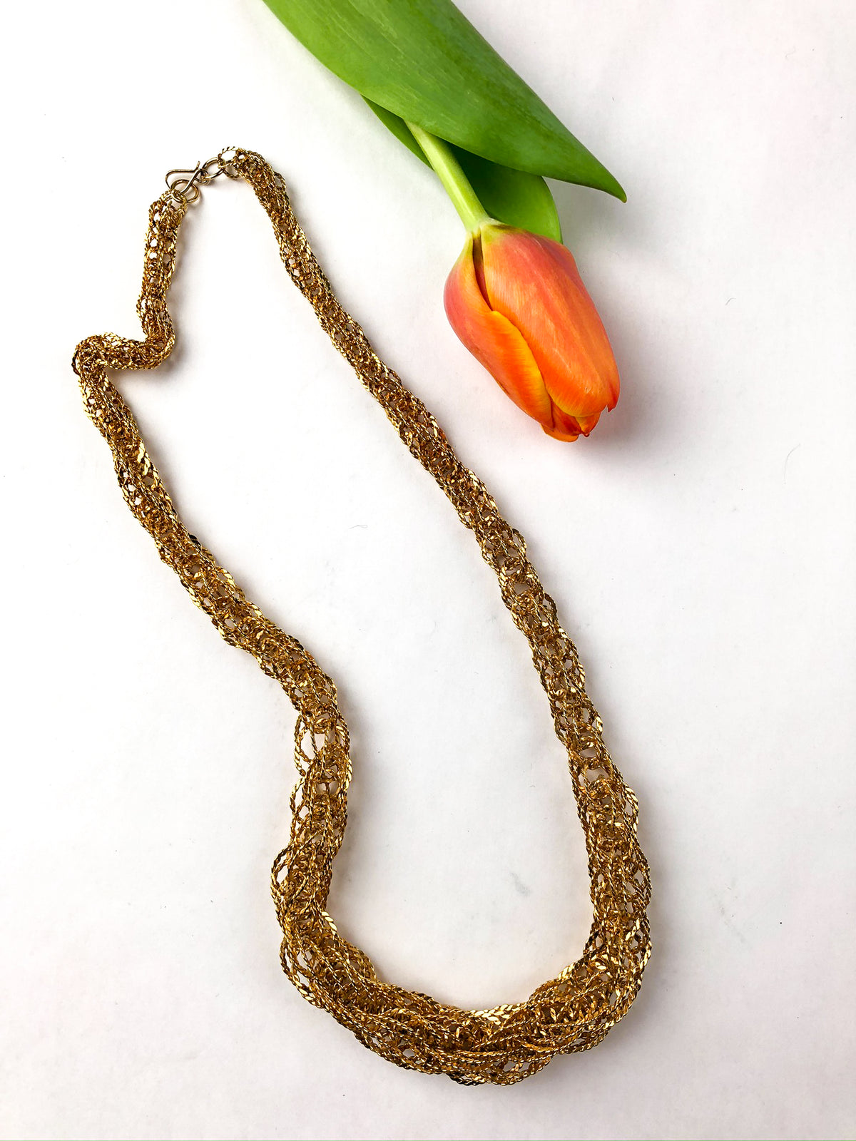 Vintage Braided Necklace