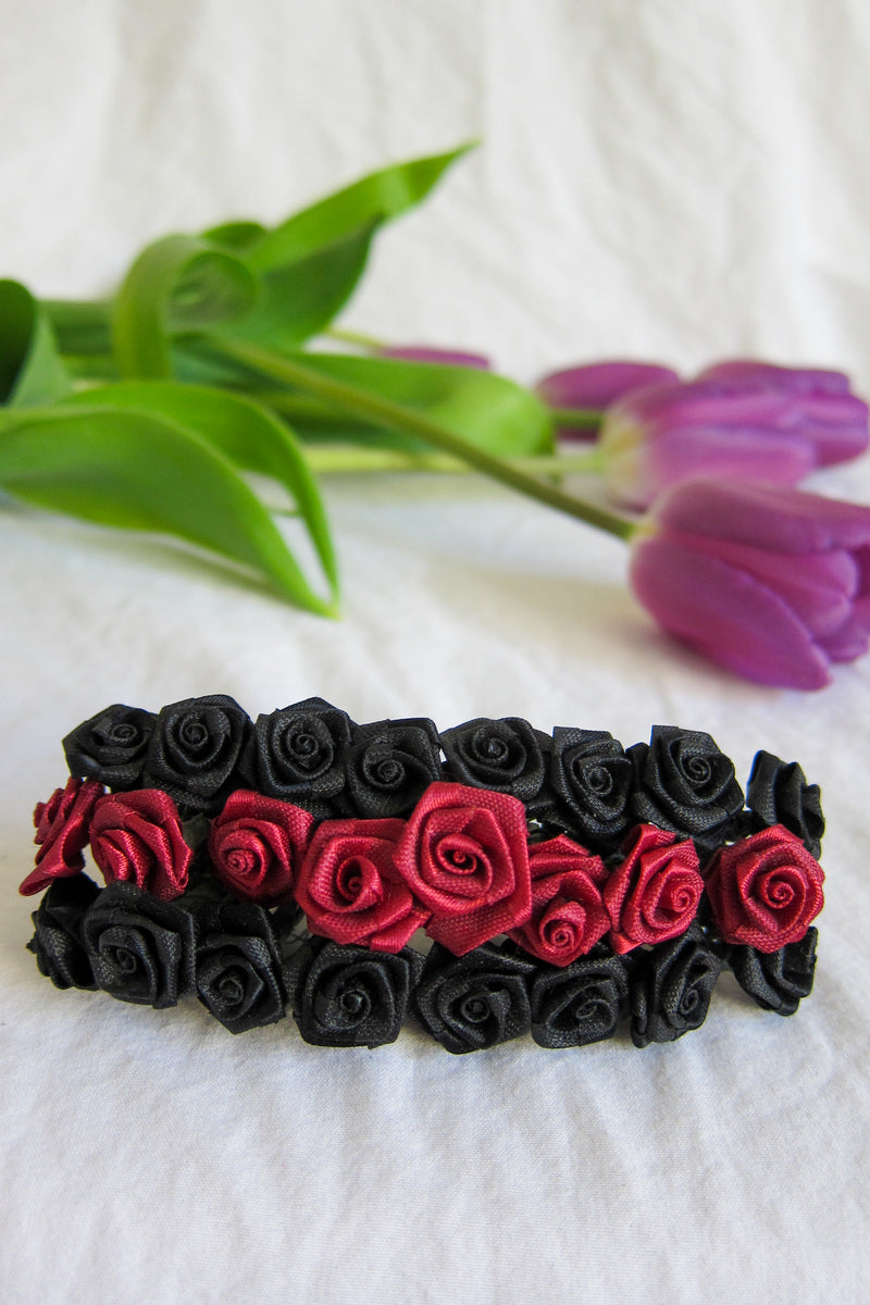 Vintage Floral Barrette