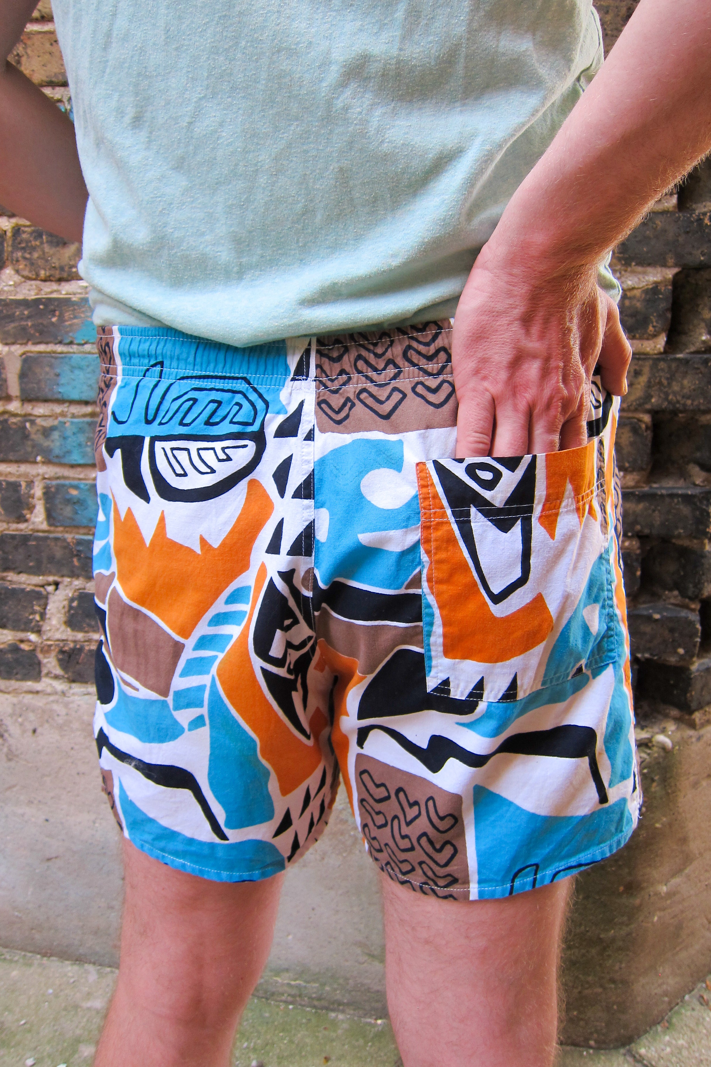 80s top bermuda shorts