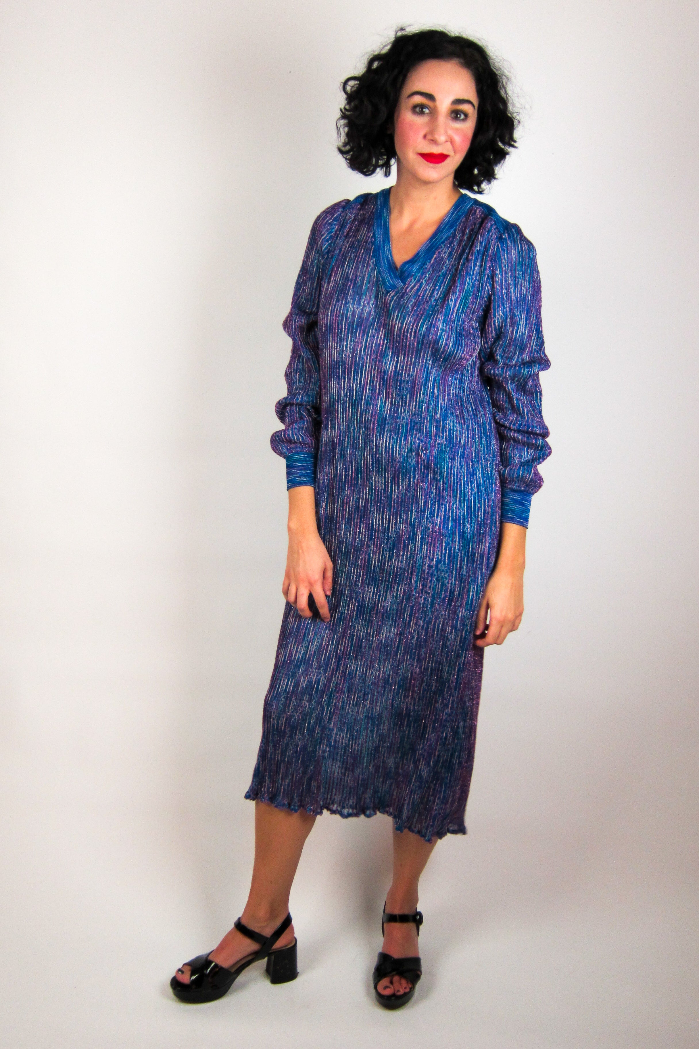 MISSONIメランジニットスカートvintage Vintage Missoni Metallic Knit Dress – Dovetail