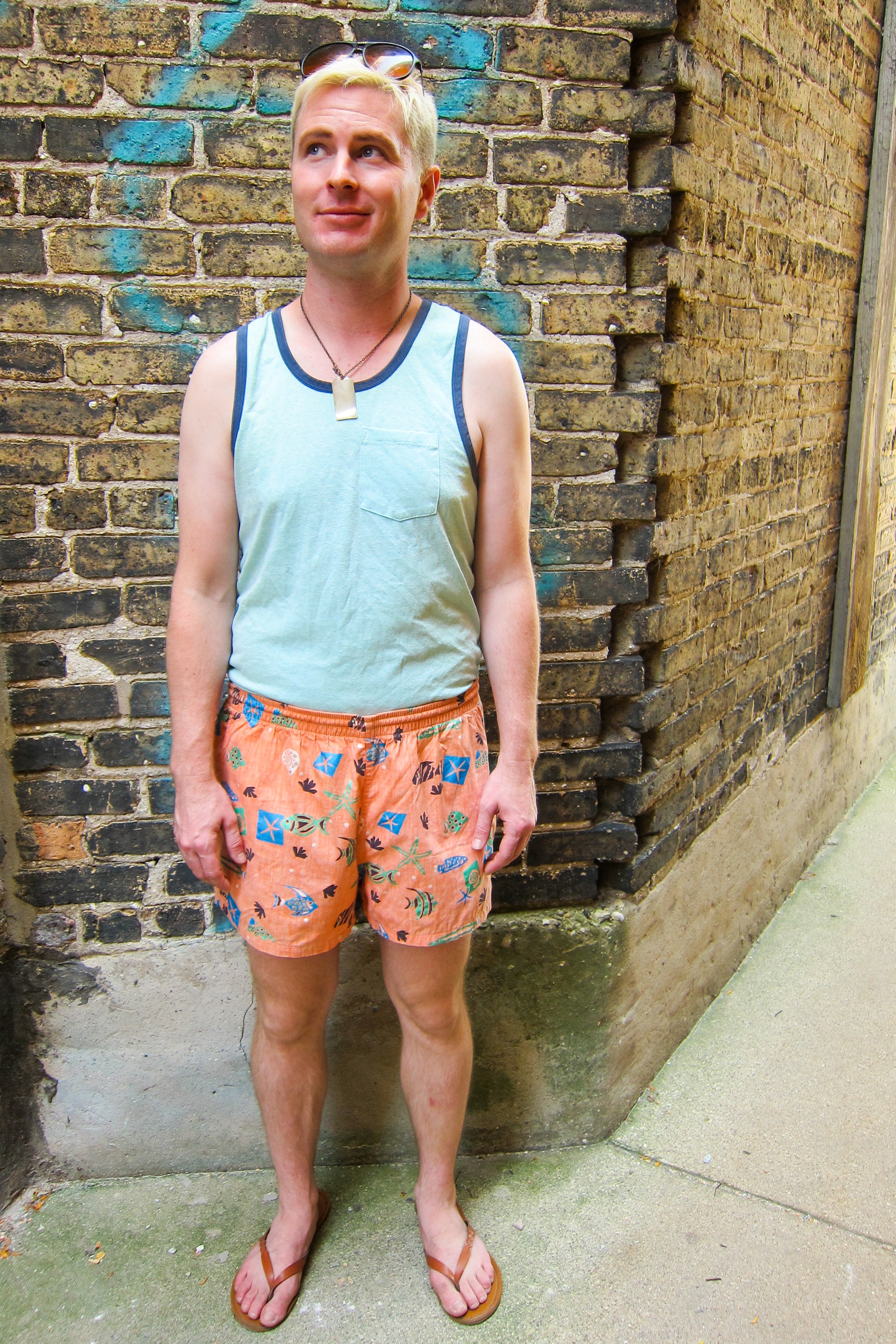 Vintage 80s Reyn Spooner Swim Trunks Dovetail