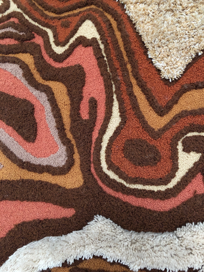 Cabin Craft rug detail