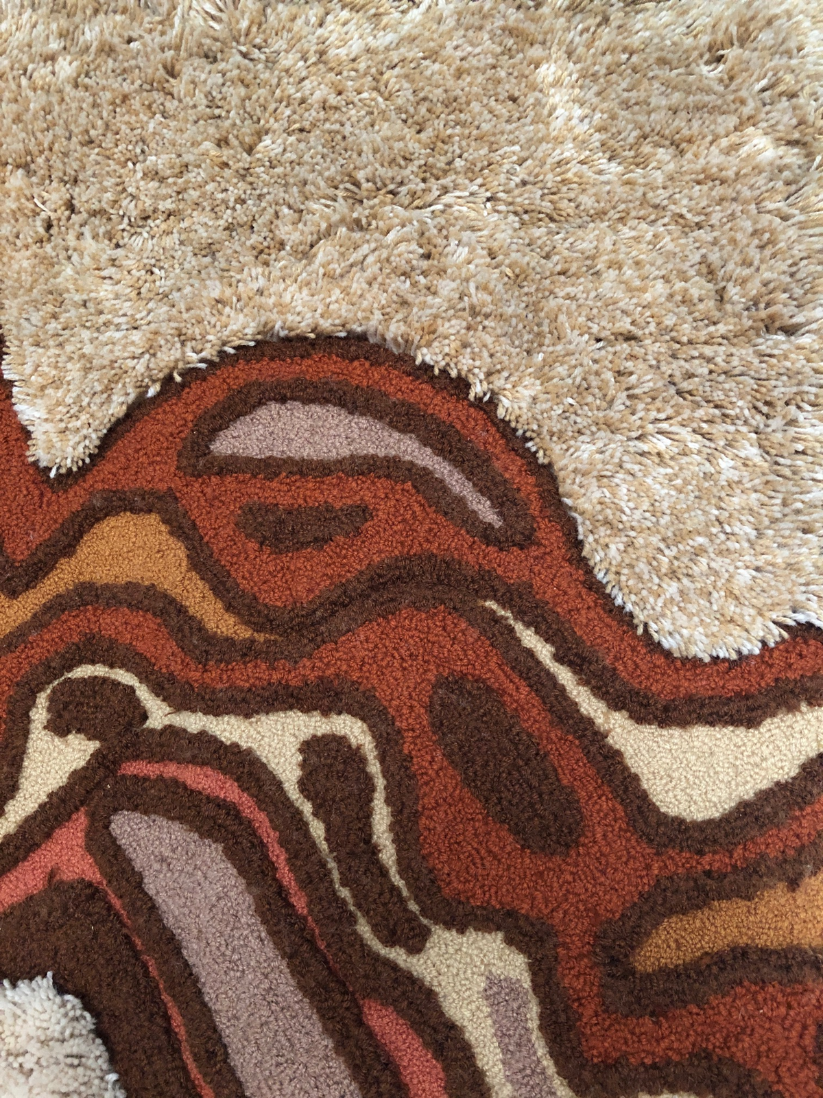 Cabin Craft rug detail