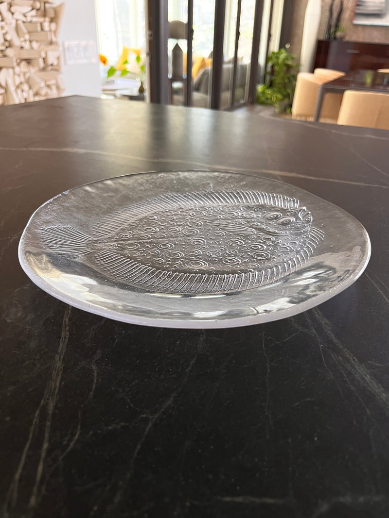 Vintage Fish Platter by Kosta Boda Sweden