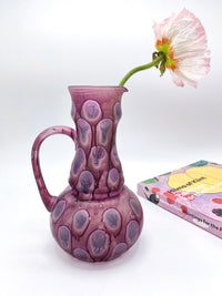 Hand-painted Glass Vase by Rachel Aronova