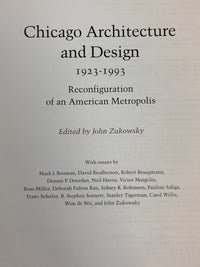 Chicago Architecture and Design 1923-1993 Book