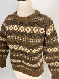 Vintage Nordic Wool Sweater