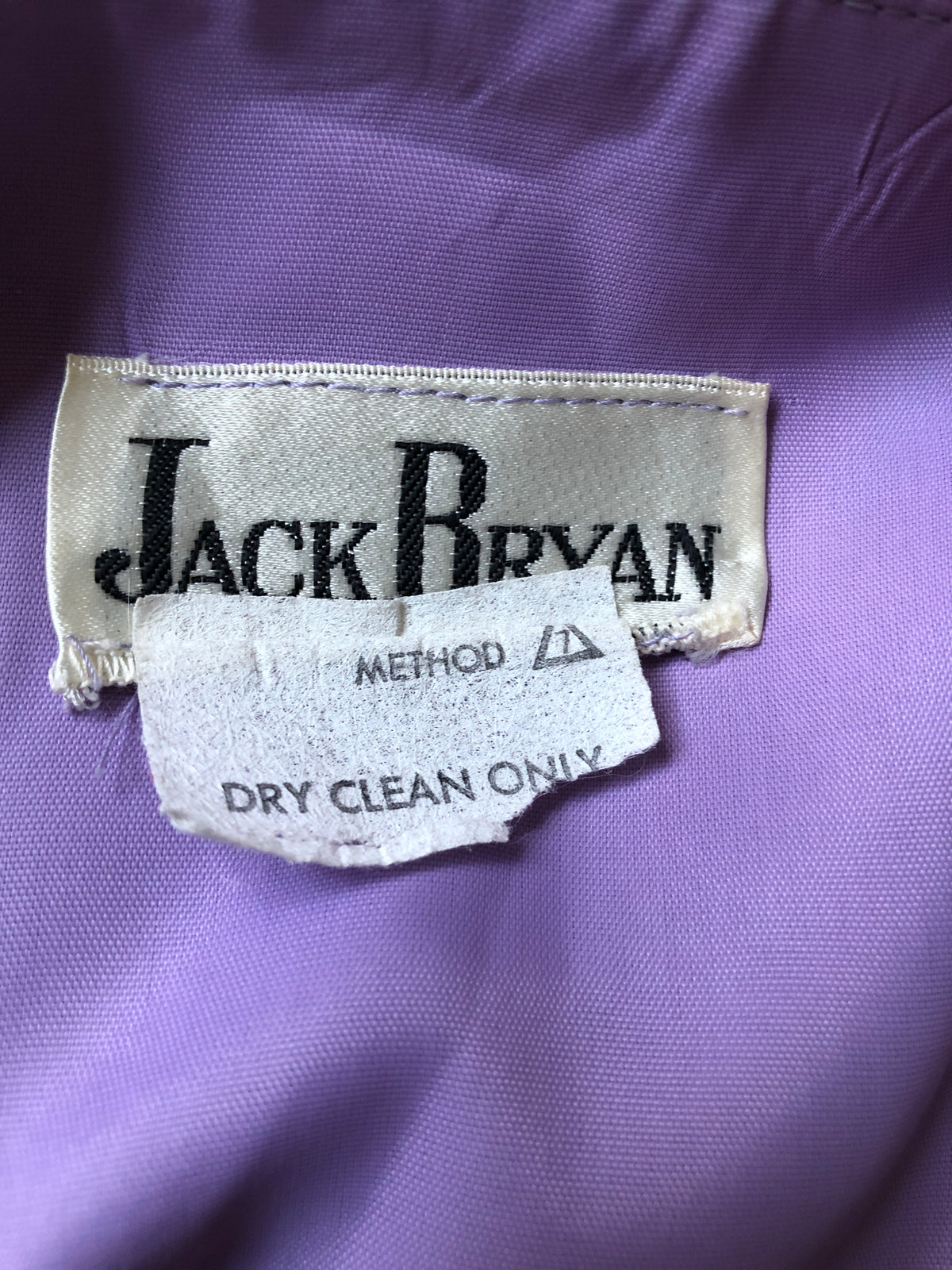 Lilac Pleated Jack Bryan Dress
