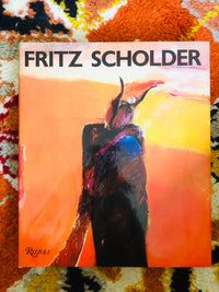 Frtiz Scholder Book + Lithograph