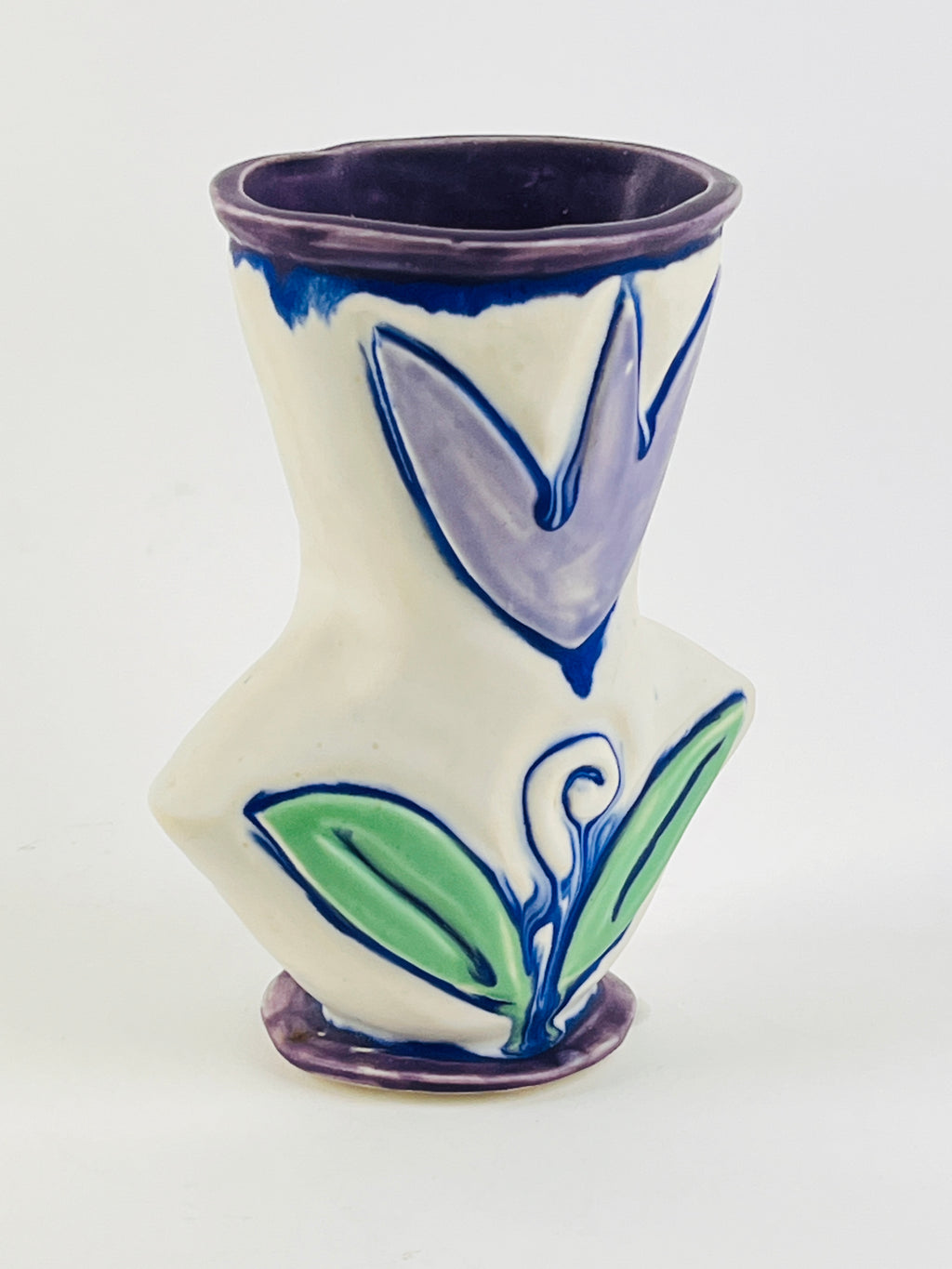 Vintage Handmade Flower Vase