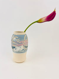 Stoneware Studio Pottery Vase