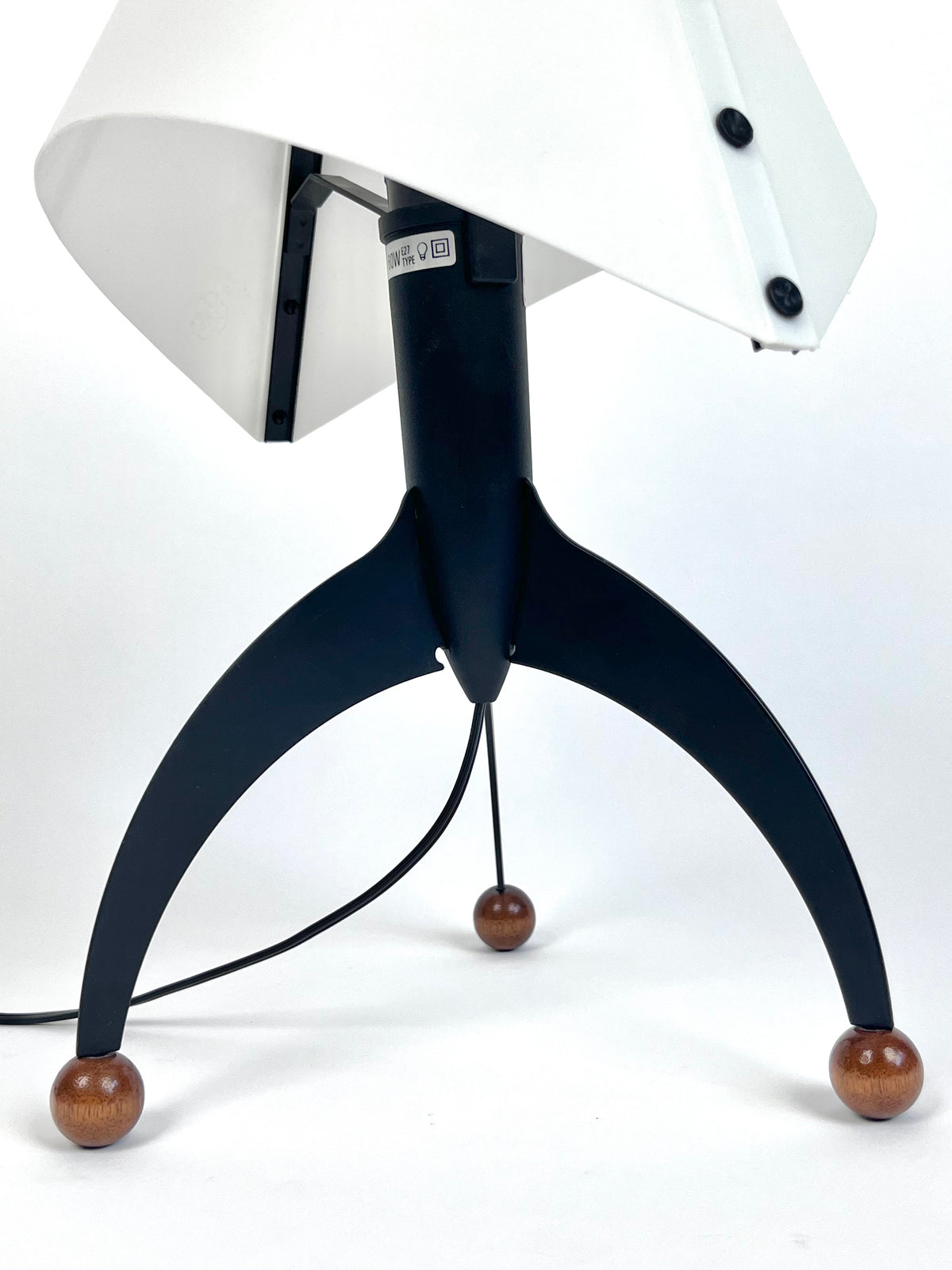 Vintage Postmodern Tripod Table Lamp