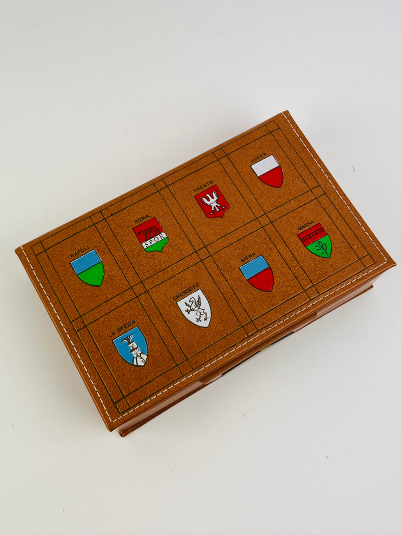 Vintage Tie Clip, Cufflink, and Jewelry Box