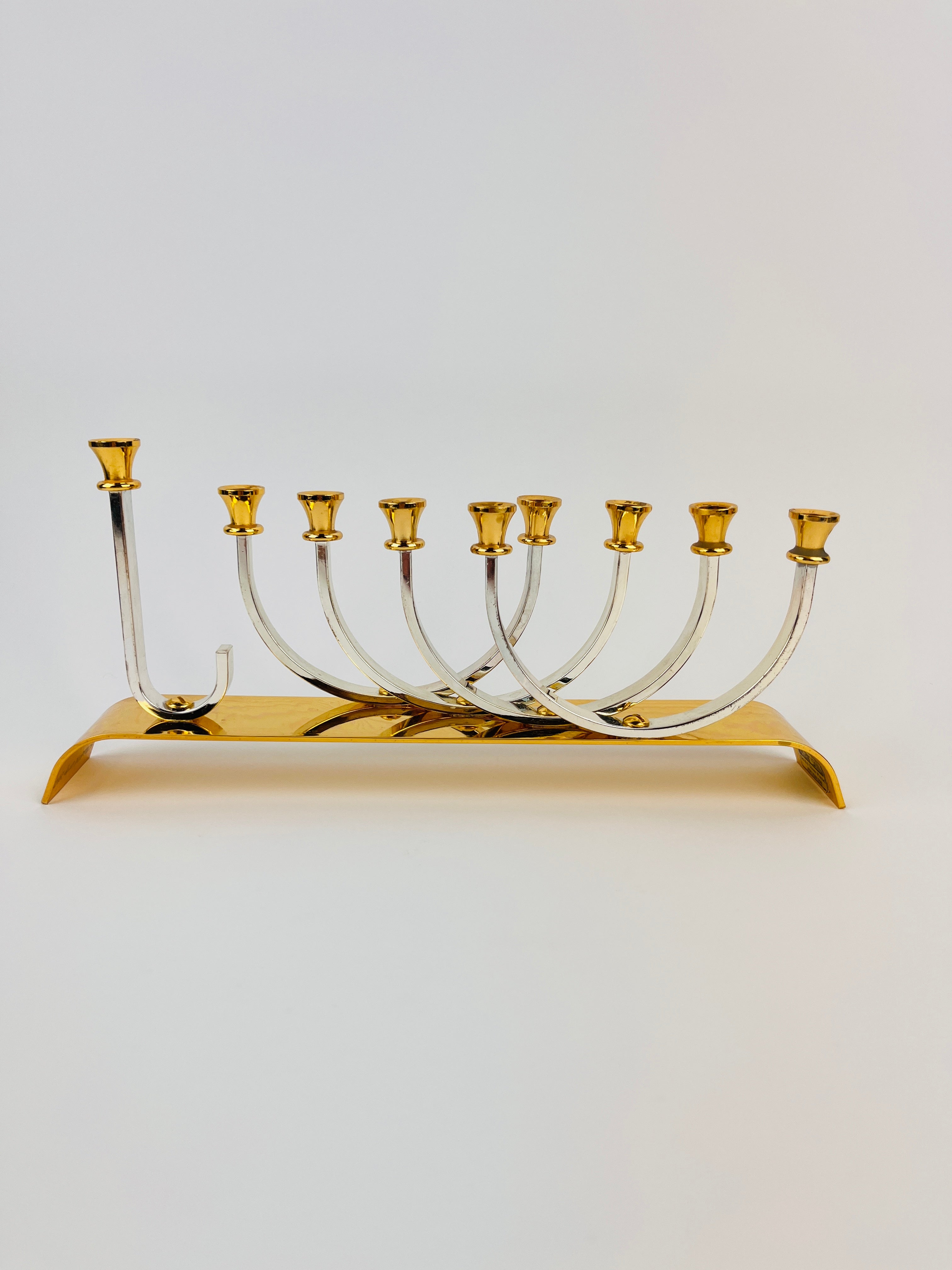 Vintage Gold and Silver Plated Karshi Menorah – Dovetail
