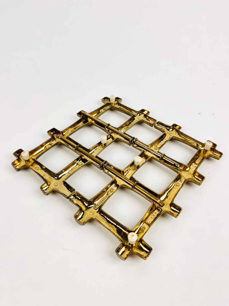 Vintage Expandable Faux Bamboo Trivet