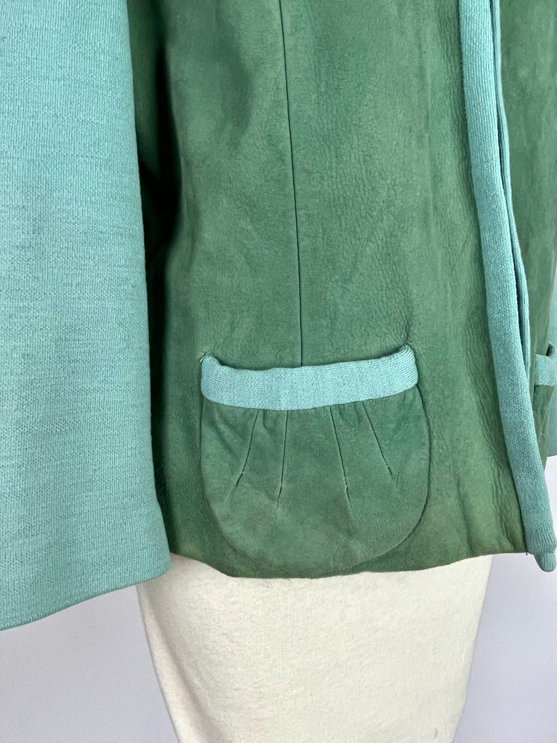 Vintage Wool and Suede Jacket