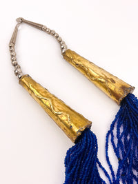 Vintage Brutalist Beaded Necklace