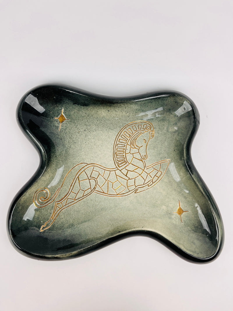 MCM Horse Constellation Dish