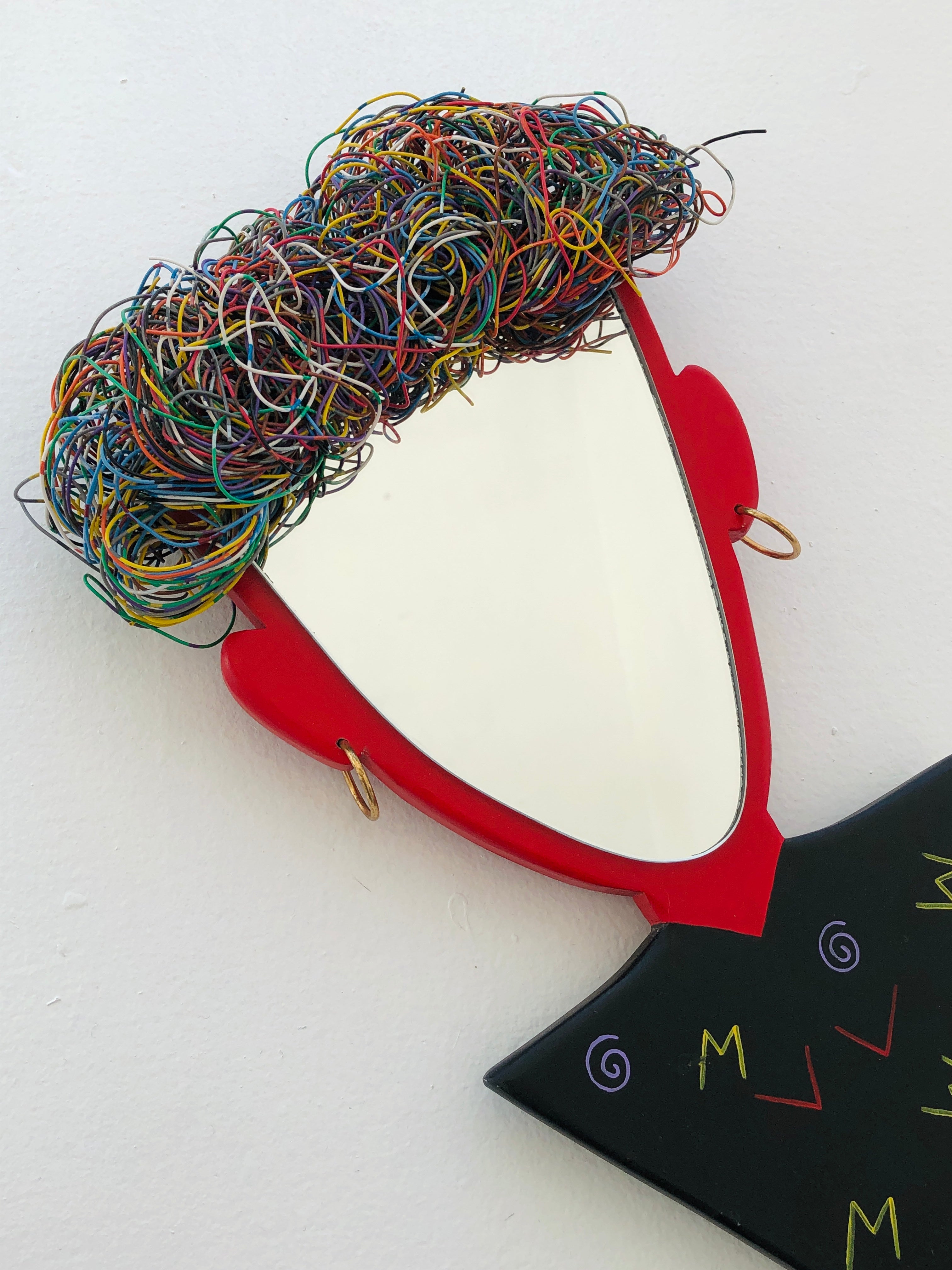 1990 Joan Carson ポストモダンアートミラー Postmodern Wall Mirrors by Joan Carson – Dovetail