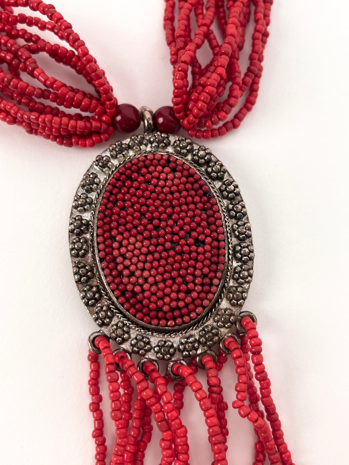 Vintage Turkish Beaded Necklace