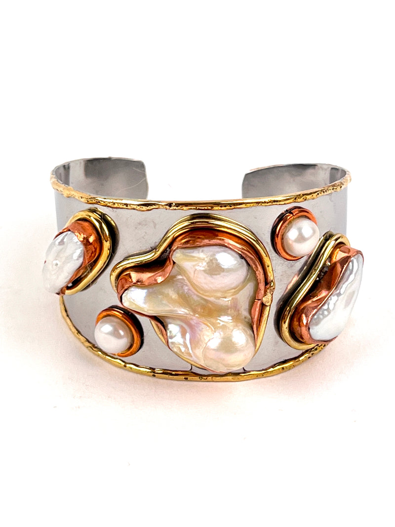 Baroque Pearl Cuff