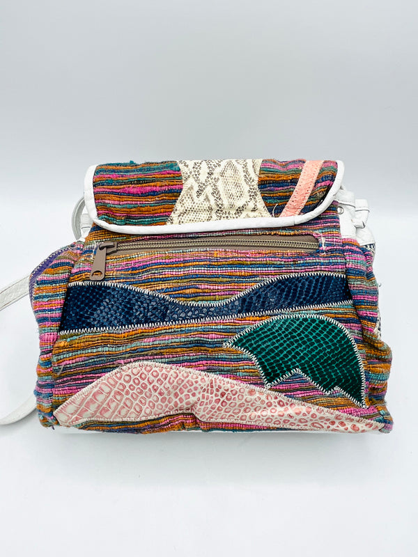 Vintage Multicolor Patchwork Purse