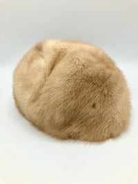 Vintage Blonde Mink Fur Hat
